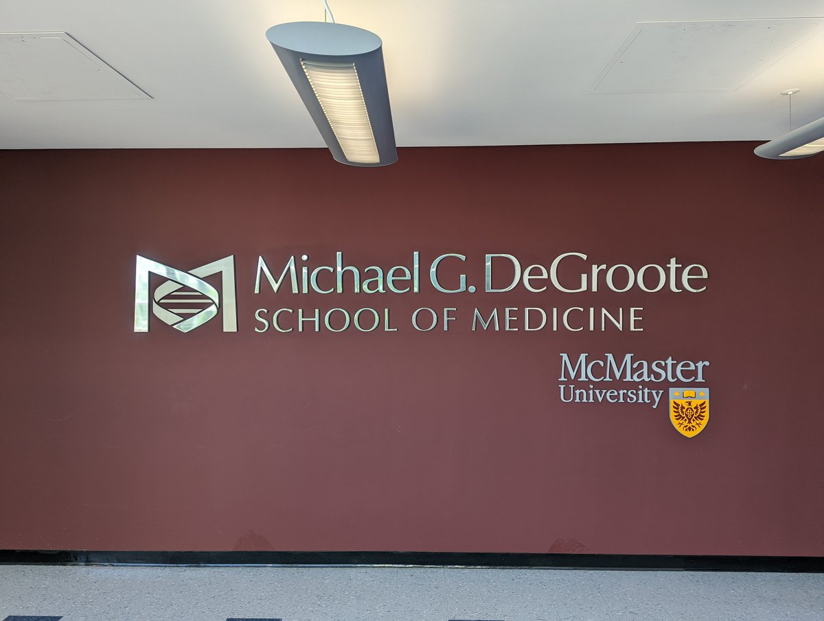 McmasterUgme's tweet photo. Welcome to McMaster University, Michael G DeGroote School of Medicine’s Official Twitter! #MacMed https://t.co/QUbzveY0YL