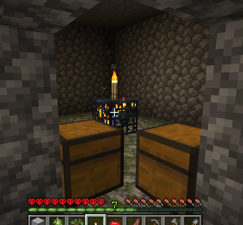 normalmansergei's tweet photo. there is in gbc minceraft server a zomby spawner right next to base in overworld not even inside cave

very cool and epic

join gbc minceraft server today!!! https://t.co/0qUdqGe8Q3