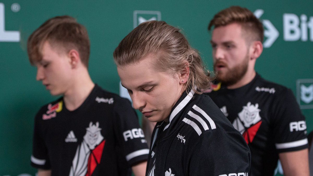 TeliaEsportsFi's tweet photo. Uskomaton pettymys – Aleksi Virolaisen G2 romahti ulos Antwerpenin majorista 😔

🔗 Lue koko artikkeli osoitteessa: https://t.co/CqPa8bden9

📷: PGL

#esportsfi #esports #csgo #csgofi #eurheilu #kilpapelaaminen #counterstrike #globaloffensive #csgonews #assemblyorg #risetothetop https://t.co/ytuYAz1rVm