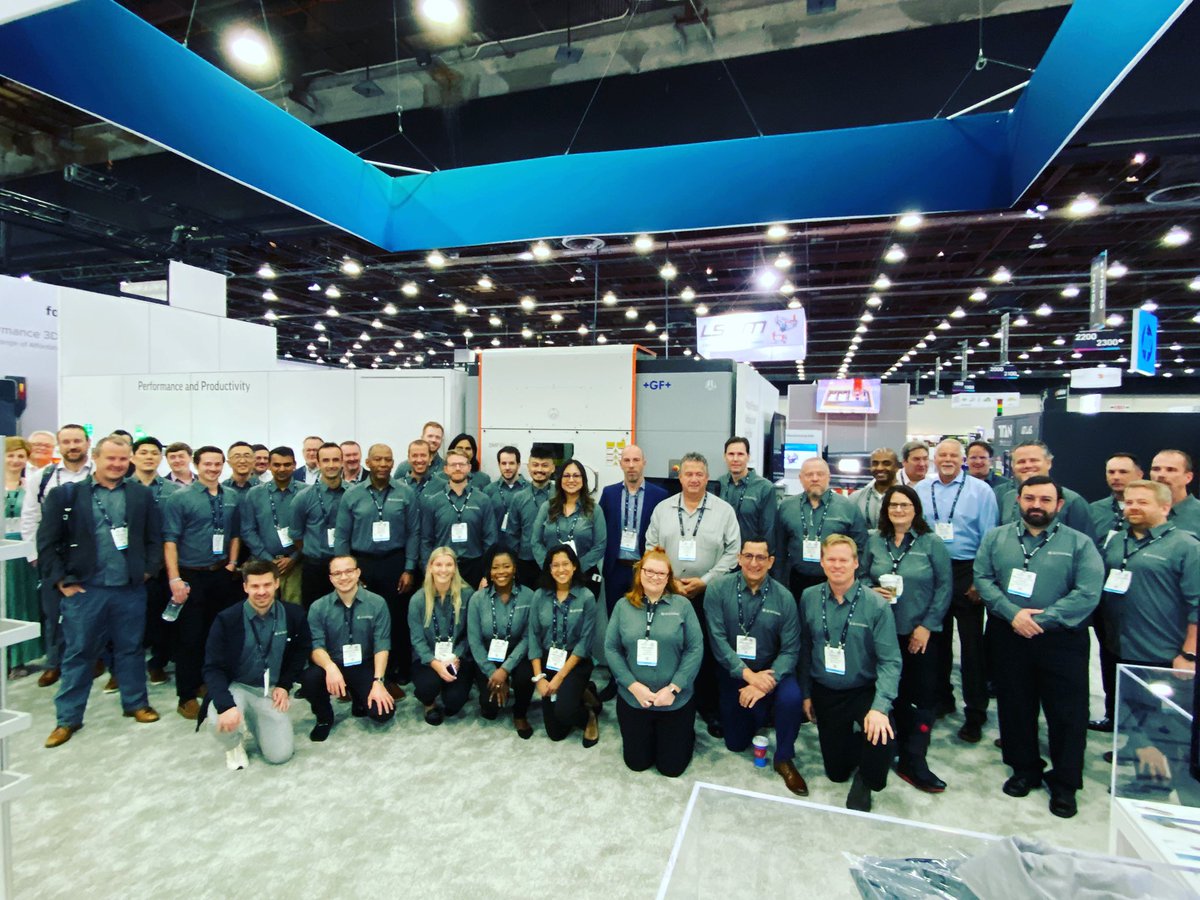 3dsystems's tweet photo. We are excited for day 2 of @RAPID_Event in Detroit! Visit our teams @Allevi3D, @nextdentbv, @TitanRobotics3d, and @Kumovis_3DP at booth 2613 to witness our latest 3D printing innovations.
#3DSystems #RAPIDevent #defylimitations #additivemanufacturing https://t.co/pFaTYdTCYF