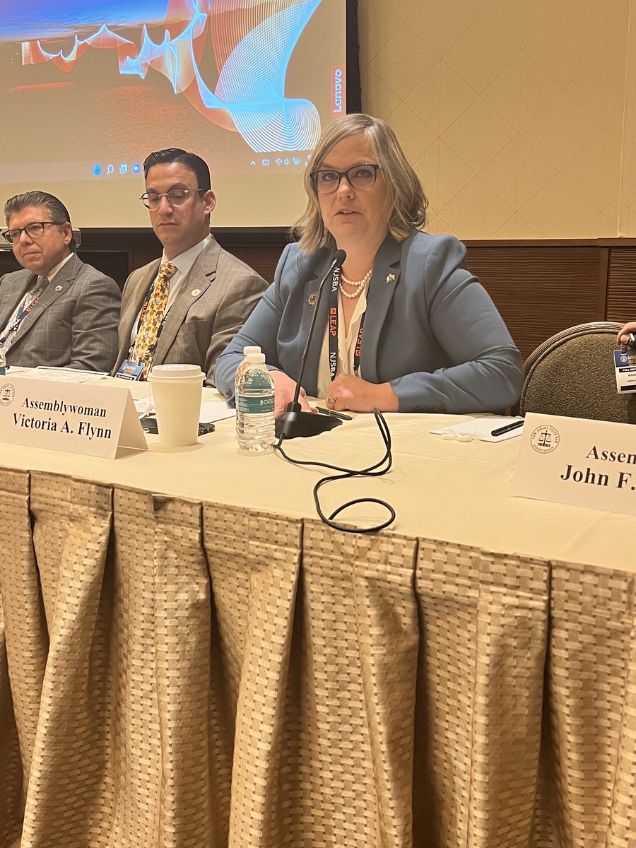 lisac1997's tweet photo. @NJStateBar Talking about the importance of a diverse bench on Inside Trenton. @AswVickyFlynn #NJSBAAM https://t.co/i0XTa32Ptl