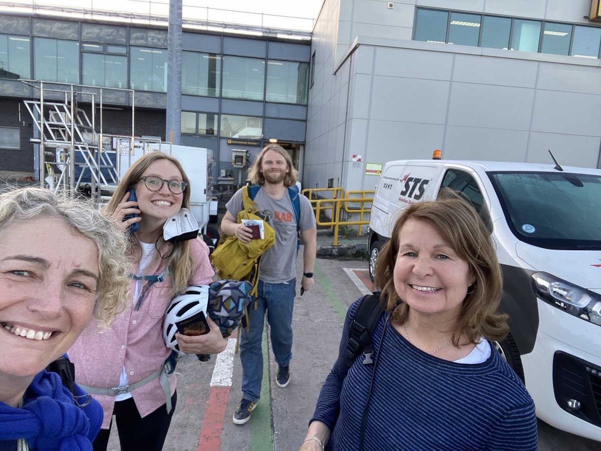 BigHairBigVoice's tweet photo. We are off! @spinalinjuries #RideItaly challenge here we come!
#TeamSIA https://t.co/UwXPyf1jcA