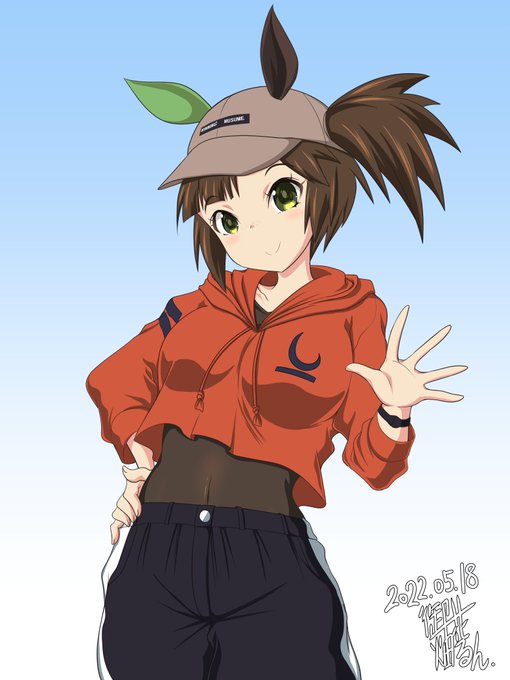 ラクガキでアイネスフウジン 