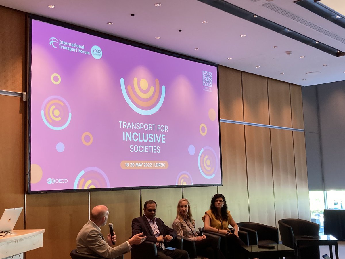 Insights from local action from Asia and Latin America are shared by <a href="/WRIRossCities/">WRI Ross Center for Sustainable Cities</a> <a href="/ITDP_HQ/">ITDP</a> and <a href="/Wupperinst/">Wuppertal Institut</a> at the #ITF22 highlighting the need for compact urban design, public transport and electric mobility <a href="/SOLUTIONS_EU/">SOLUTIONSplus & Urban Electric Mobility Initiative</a> <a href="/cinea_eu/">CINEA 🇪🇺</a>