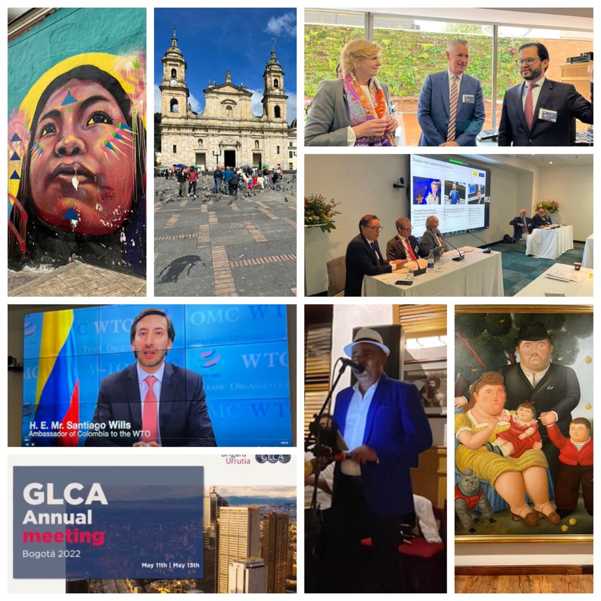 Bert_Gevers's tweet photo. We had a wonderful @GLCA_Customs #AnnualMeeting in #Bogota !! Many 🙏 to the extraordinary @jfmafla &amp; the partners at @Brigard_Urrutia to host us !! #TradeMatters #Trade https://t.co/KBri8yYqeW