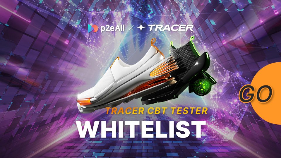 🎉p2eAll X Tracer Tester Role giveaway Event!!
🎁Get! [Tracer Tester Role WL-🚀] 
1️⃣Follow 
@p2eall
<a href="/Official_Tracer/">TRACER</a> 
2️⃣LIKE &amp; RTWEET &amp; TAG 3 Friends
3️⃣Submit Form bit.ly/3Luqh45
