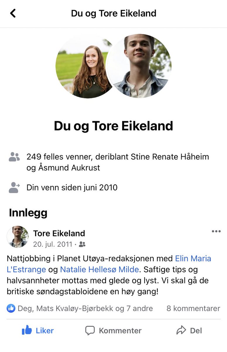 elinlestrange's tweet photo. I dag skulle Tore Eikeland fylt 32 år. Tore ble skutt og drept på Kjærlighetsstien som 21-åring.

Aldri glemme. https://t.co/PcqQuGJRYP