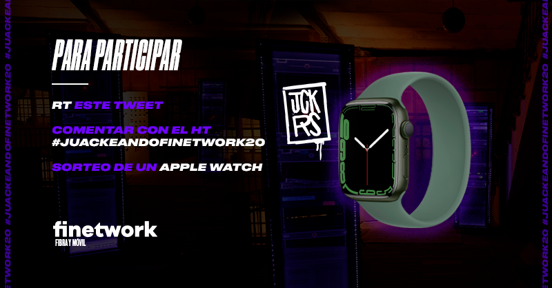 finetwork's tweet image. 🔥🔥JUACKEANDO TWITTER UN DÍA MÁS. 🔥🔥

💥SORTEO DE UN APPLE WATCH SERIES 7💥
Para participar:

1. RT este tweet
2. Comentar con el HT #JuackeandoFinetwork20

🍀Mucha suerte a todos, a las 17:00h publicamos ganador/a. 

👉🏼BBLL: bit.ly/37VirTF