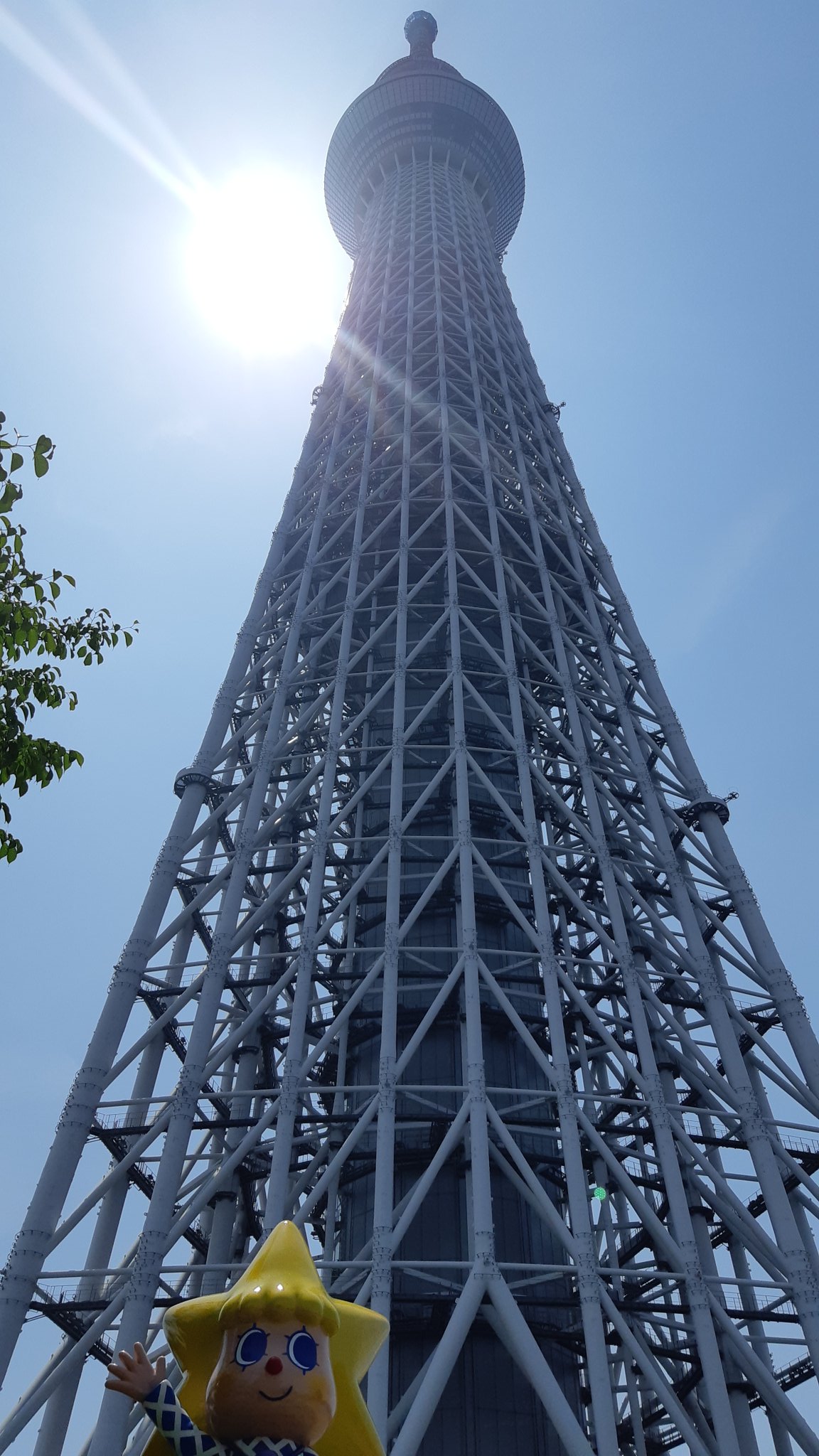 Tmackey 今日は良い天気でした 暑いくらい スカイツリー 10周年 T Co K4va7ozicy Twitter