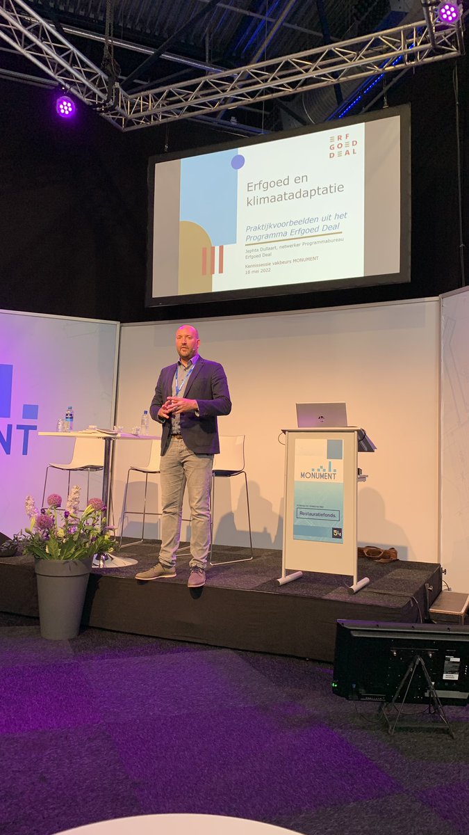 Op de <a href="/Monumentenbeurs/">vakbeurs MONUMENT</a> vertelt Wethouder vd Heuvel van <a href="/gemeenteweert/">Gemeente Weert</a> over het #Erfgoeddeal project #KasteelparkNijenborgh uit ronde 1. Nu een prachtig park dat bijdraagt aan de klimaatopgave van de gemeente.
<a href="/Erfgoedkabinet/">Het Erfgoedkabinet</a> deed de aftrap.