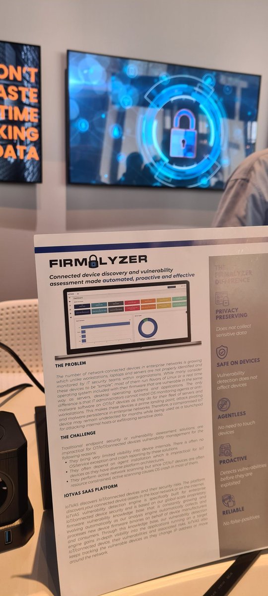 Interested in #IoT #firmware #security? Visit booth #29 in #FutureSummits2022