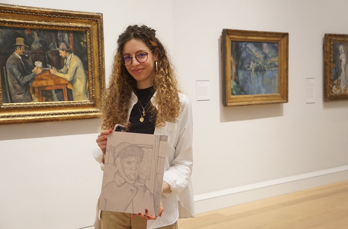 CourtauldRes's tweet photo. Fabulous to see some of the results from #CourtauldDraw @TheCourtauld @CulturalKings earlier this week ✍️✨ https://t.co/EiK3Korm3D