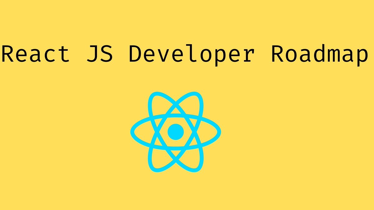 biradarkris's tweet photo. ReactJS Developer RoadMap 🔥🗺️ 

A Must Bookmark Thread 🧵 . https://t.co/4kIaL0amRr