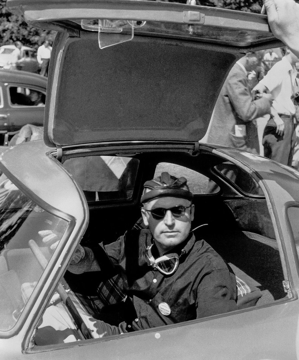 MB_Museum's tweet photo. 70 years ago today, the 300 SL not only scored its first victory at the Bern Prize for sports cars, it also achieved a triple success as Karl Kling finished ahead of Hermann Lang and Fritz Rieß to go 1, 2, 3! #MBclassic https://t.co/exdI0FwAR8
