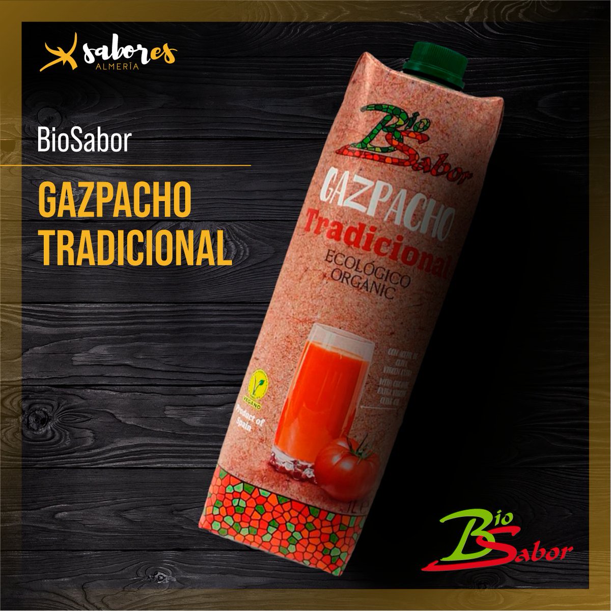 saboresalmeria's tweet photo. 🍅 😋 El sabor de un gazpacho tradicional hecho con 𝐢𝐧𝐠𝐫𝐞𝐝𝐢𝐞𝐧𝐭𝐞𝐬 𝐞𝐜𝐨𝐥𝐨́𝐠𝐢𝐜𝐨𝐬 𝐲 𝐜𝐮𝐥𝐭𝐢𝐯𝐚𝐝𝐨𝐬 𝐜𝐨𝐧 𝐜𝐮𝐢𝐝𝐚𝐝𝐨 👌 no puede superarse.
🌐 https://t.co/Hrths81PO8
#BioSabor #Gazpacho #Ecológico #Tradicional https://t.co/Wc5cIvit13