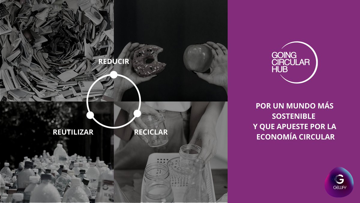 GELLIFYIBERIA's tweet photo. ♻️ Ayer, 17 de mayo, celebramos el d��a internacional del #reciclaje.

Desde Going Circular Hub consideramos muy importante concienciar a la población sobre la importancia de tratar los residuos como corresponden para proteger el medio ambiente. 

¡Feliz día del reciclaje! https://t.co/nTIcL1disz
