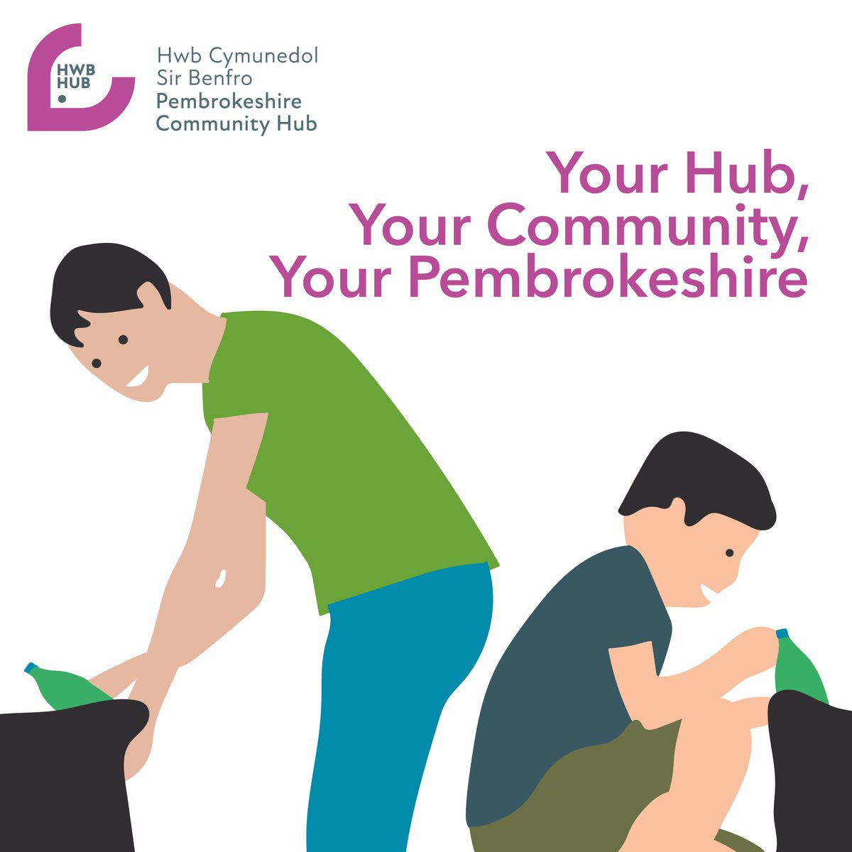 Keep a look out for updates about our brand new Pembrokeshire Community Hub.🙌

We are excited to share our vision with the people of #Pembrokeshire and #connect, #support &amp; #engage with our community. #PembsHub
