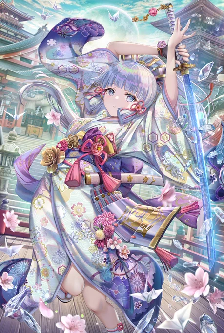剣舞綾華ちゃん #原神 