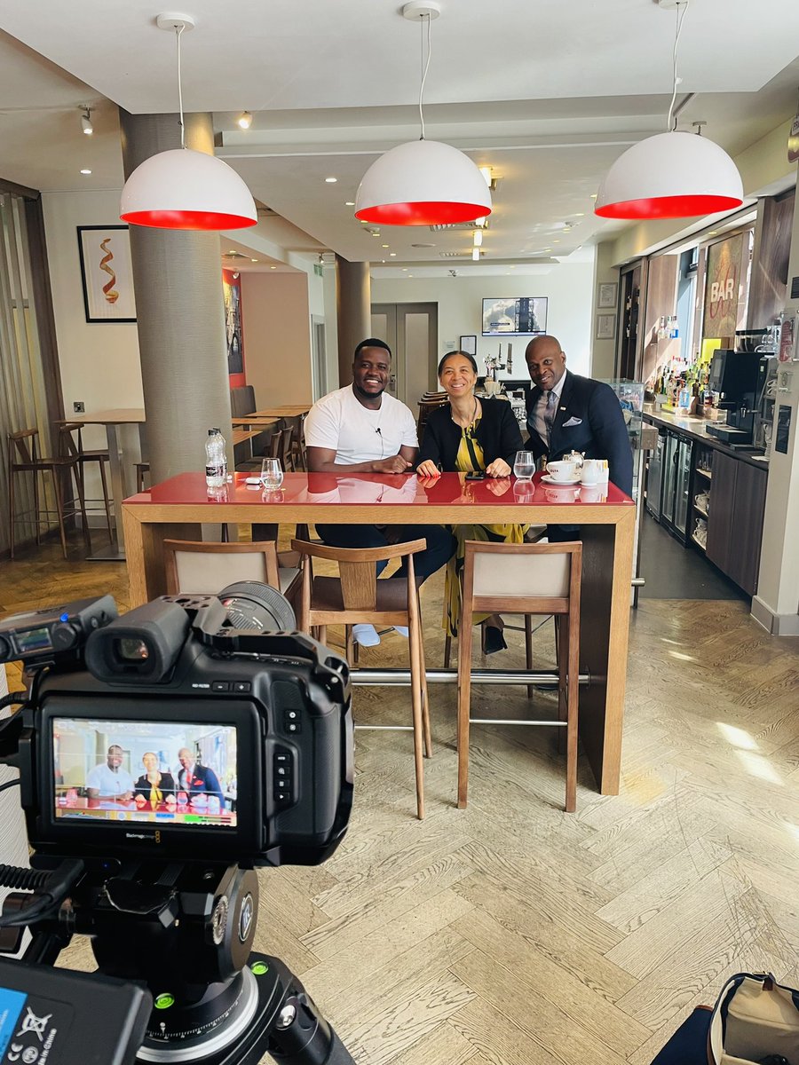 KareraNewton's tweet photo. Cameras rolling….lights…….. action. Great interview it was. Let’s recreate the narrative. https://t.co/kQWyPz9tqZ