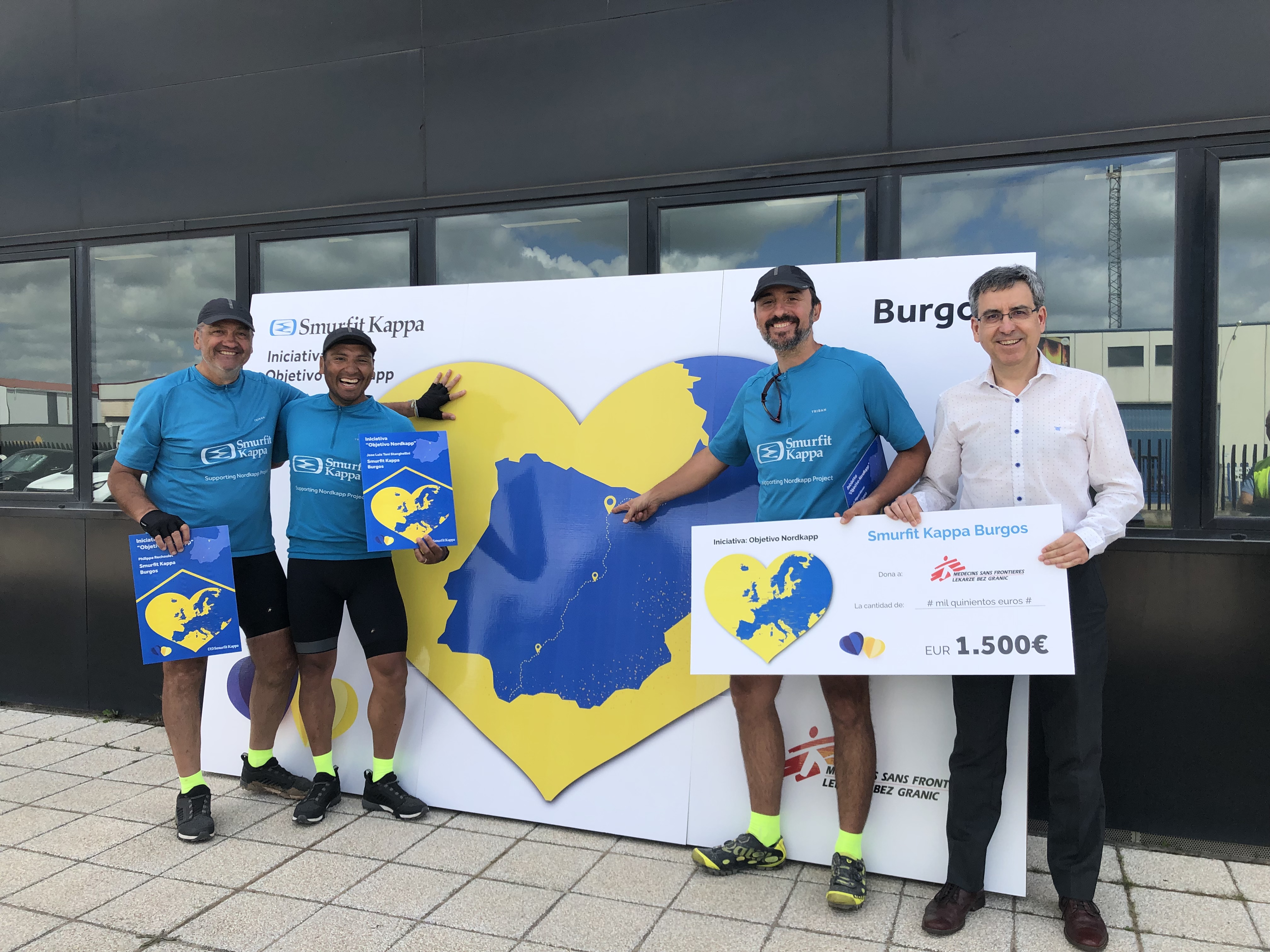 skrubbe Brokke sig miljø Smurfit Kappa on Twitter: "We're so proud of the progress our 3 cyclists  have made so far! This was in SK Burgos where they enjoyed some rest &amp;  local cuisine! They continue