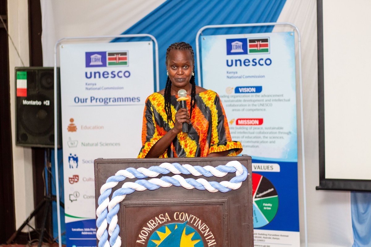 UnescoYouthKe's tweet photo. The chief guest CAS Dr. Sara Ruto at @EduMinKenya recognized KNATCOM's contribution and display of professionalism as Secretariat during the hybrid #21CCEM where Kenya was appointed Chair of the #Commonwealth Education Ministers for a period of 3 years.
#KNATCOM6Conference https://t.co/nsTdYiSKRx