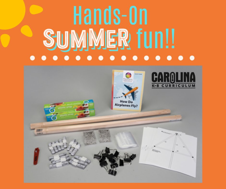 CarolinaBio's tweet photo. Have you heard about Phenomenal Explorations™ for Grades 3—5? These smaller hands-on kits include one lesson and can be completed in 1—2 weeks! Perfect for summer school!  

😎 https://t.co/bwZdveibKB 

#stem #science #keepteachingscience #summerschool https://t.co/UL20N9LAwP