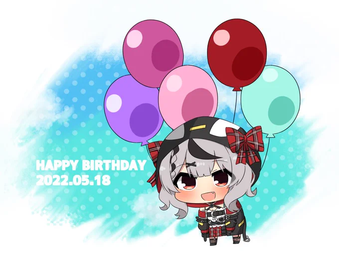 誕生日おめでとー! #さかまた飼育日記 