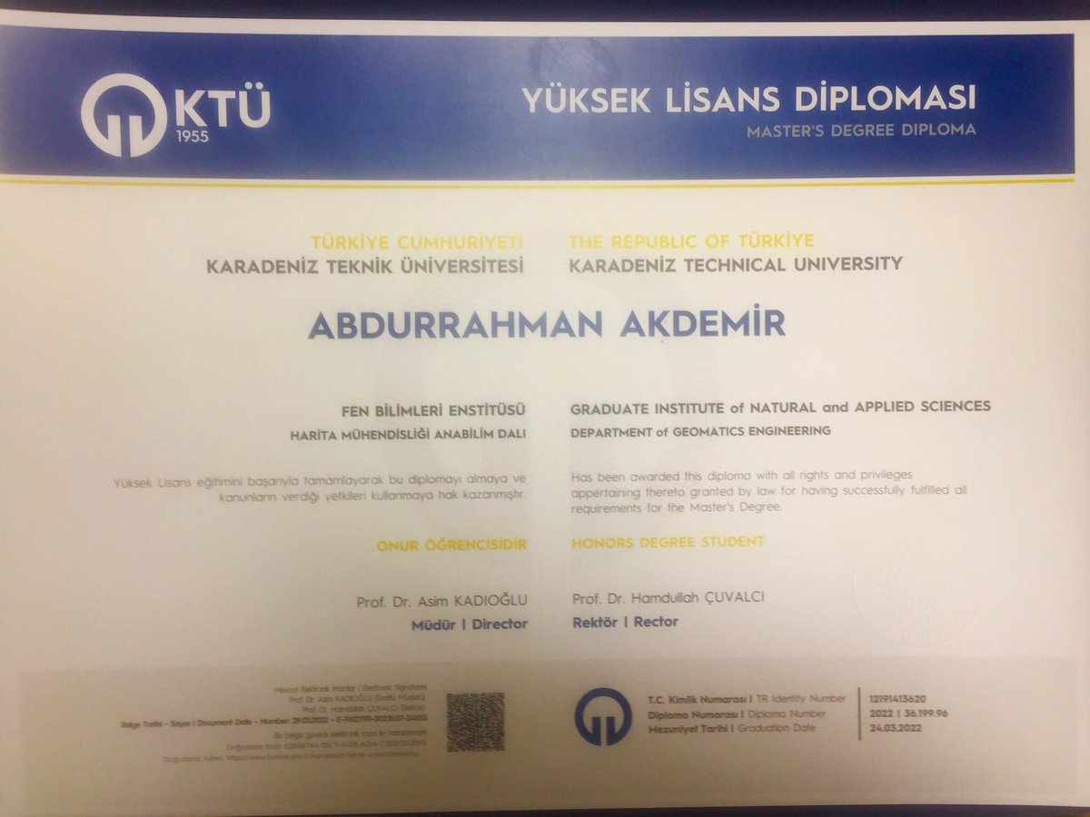 Kıymetli Hocam Doç. Dr. Okan Yıldız ve diğer hocalarıma teşekkürlerimi sunuyorum <a href="/okanyildiz75/">Okan Yıldız</a>