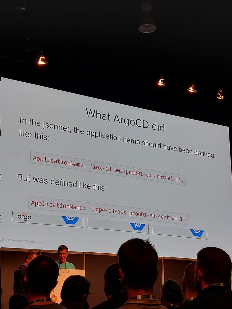 3 letters mistake and your production cluster is gone... #KubeCon