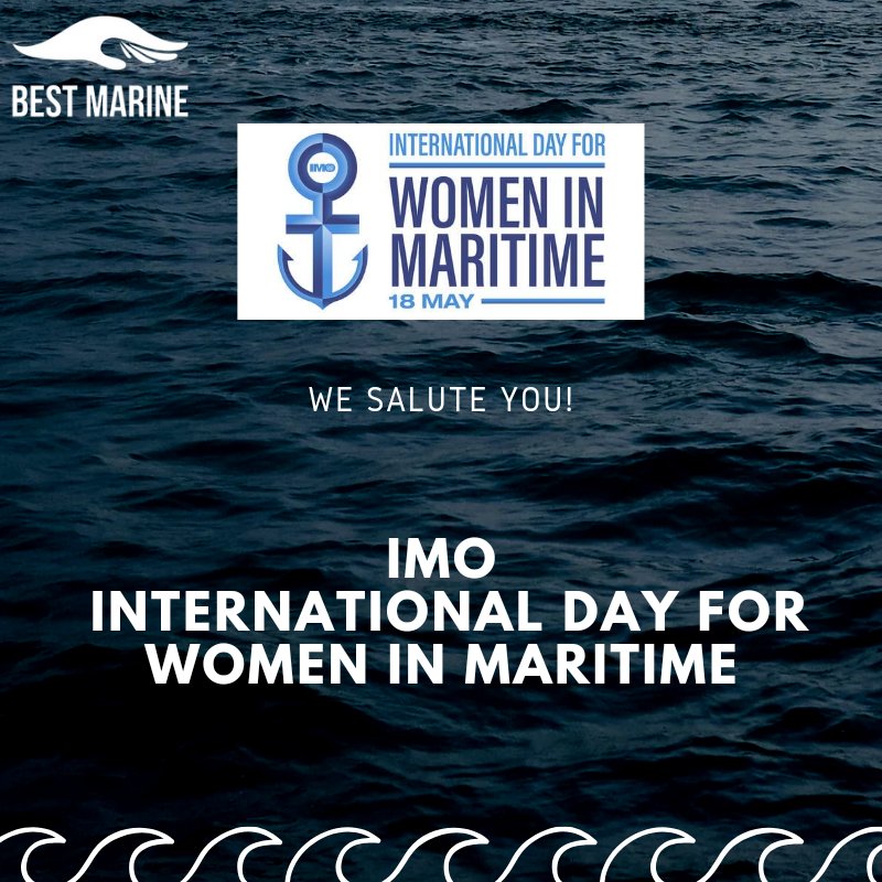 IMO
International Day for Women in Maritime 
18th May 2022 
.
.
.
.
 #womenempowerment  #diversityandinclusion #nauticalinstitute #womeninmaritime #iamonboard #shipsandseas #worldmaritimeday #imo #womeninshipping #womenoffshore #shipping #lifeatsea #marineengineer #merchantnavy