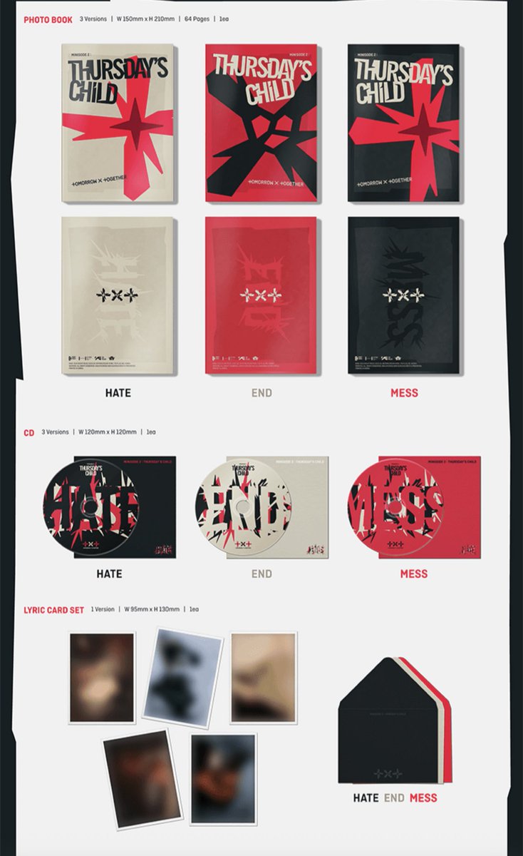 dreamntenZz's tweet photo. IC!
WTS | LFB | PH
TXT Minisode 2 Album (Sealed)
🏷 ₱555 <Random>
🏷 ₱1650 <Set>
🏷 Prio Payo | DOP: 3 days after OC
🏷 ETA: 1st - 2nd Week of June
🏷 MOP: GCASH | Bank Transfer
🏷 MOD: LBC | SCO | JNT https://t.co/TKmEi7EnKl