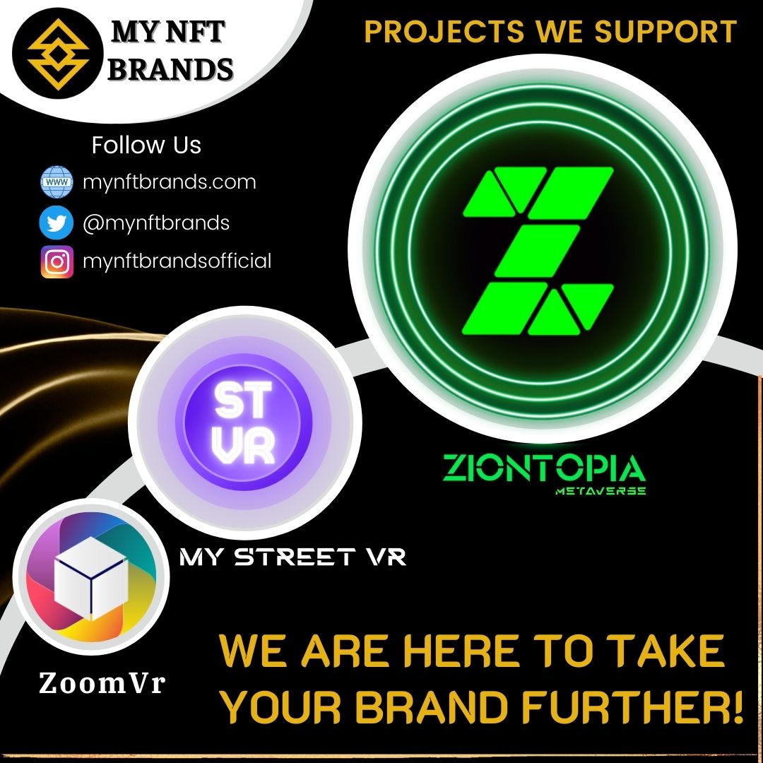 mynftbrands's tweet photo. Three great projects in one brand๐๐ปMyNftBrands! ๐ซ
#mynftbrands #BNBChain #crypto #multiplayer #win #multiplayergaming #gamemechanics #unrealengine #BinanceNFT #PlayToEarn #ZionTopia #MyStreetVR #ZoomVr https://t.co/CbQdSXxCcT