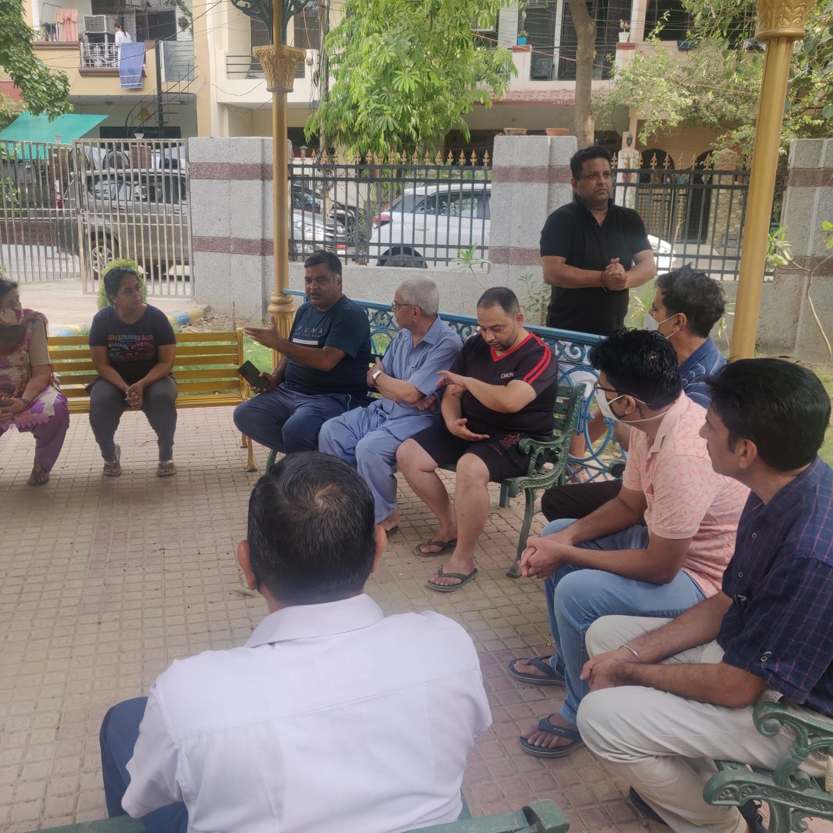 BBPVRWA's tweet photo. Meeting chaired by Shri Rakesh Yadav husband of Smt Shakuntala Yadav. https://t.co/8fjpwts0jX