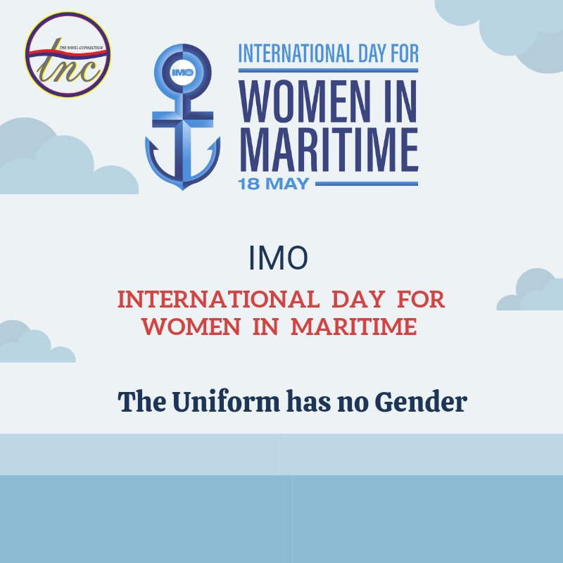 IMO
International Day for Women in Maritime 
18th May 2022 
.
.
.
.
 #womenempowerment  #diversityandinclusion #nauticalinstitute #womeninmaritime #iamonboard #shipsandseas #worldmaritimeday #imo #womeninshipping #womenoffshore #shipping #lifeatsea