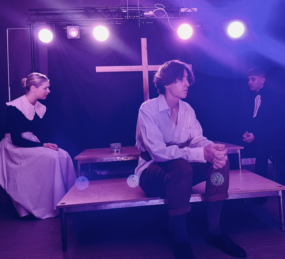 LismoreD's tweet photo. More pictures from our fabulous production of Arthur Millar’s The Crucible 🎭 @lismorecomp https://t.co/yLorjvHalJ