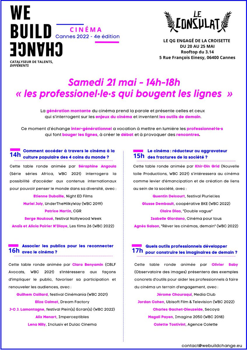 observatoire_DI's tweet photo. Dans le cadre de #WeBuildChange au #festivaldecannes2022, l’ODI animera le samedi 21 mai à 17h la table-ronde « quels outils professionnels développer pour construire les #imaginaires de demain ? » et présentera des exemples d’outils pour faire du #cinéma un terrain d’engagement. https://t.co/x6ULZiLPjb