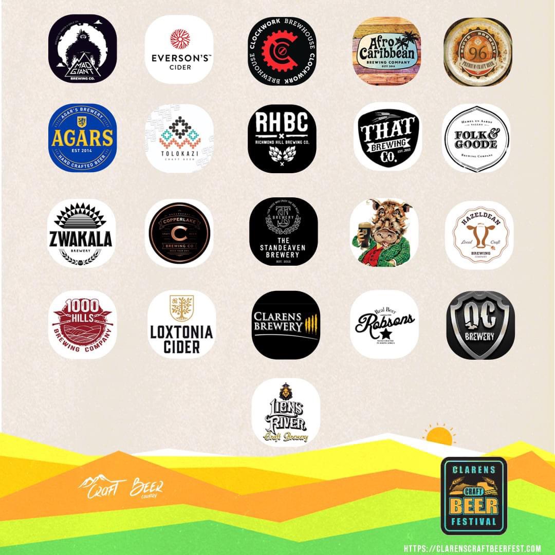 LuckyGordy's tweet photo. Anyone going to the Clarens Beerfest? I see a couple of my favourites here @ClarensBrewery #Standeven and Robsons will be there. https://t.co/8EgSbMA6Rs
