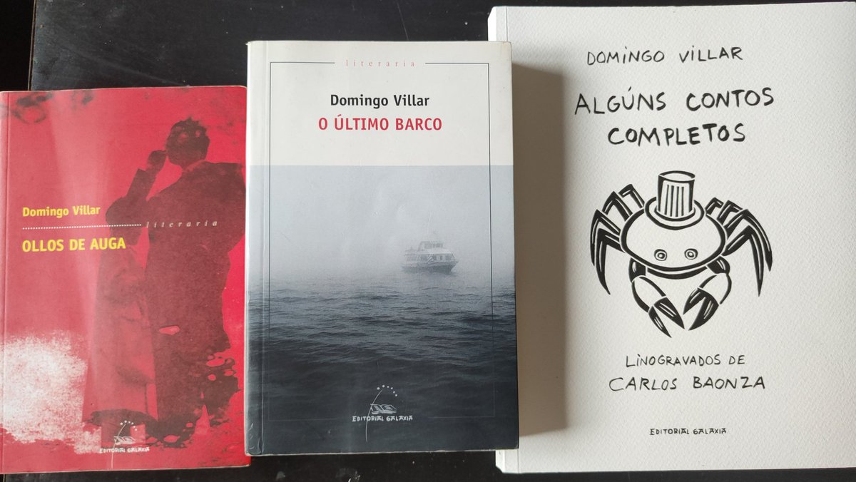OrgulloGalegoGz's tweet photo. 🚨ÚLTIMA HORA🚨

Falece aos 51 anos o Domingo Villar, un dos escritores máis importantes en lingua galega e autor de clásicos que xa son parte da nosa historia.

Gazas polo teu contributo á lingua e literatura galega, chegaches á biblioteca e ao corazón dos galegos.

DEP 😥 https://t.co/j9uzU4XJpC