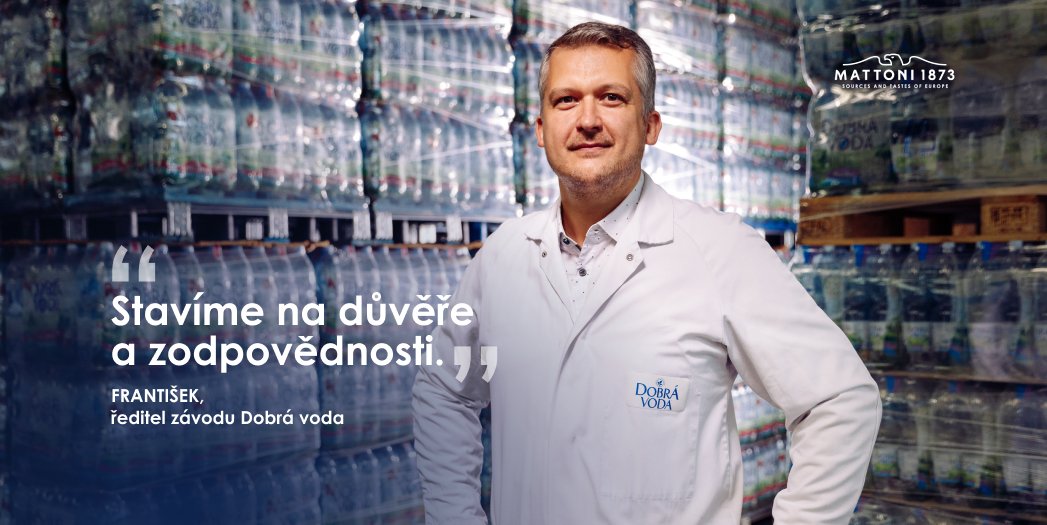 V závodě Dobrá voda se můžeme opřít o skvělý tým, který si sedí jak pracovně, tak lidsky. A své zásluhy na tom má i František, ředitel závodu. „Jsem rád, že u nás funguje důvěra a s ní spojená zodpovědnost. I díky tomu jdeme stále vpřed." #SvetMattoni1873