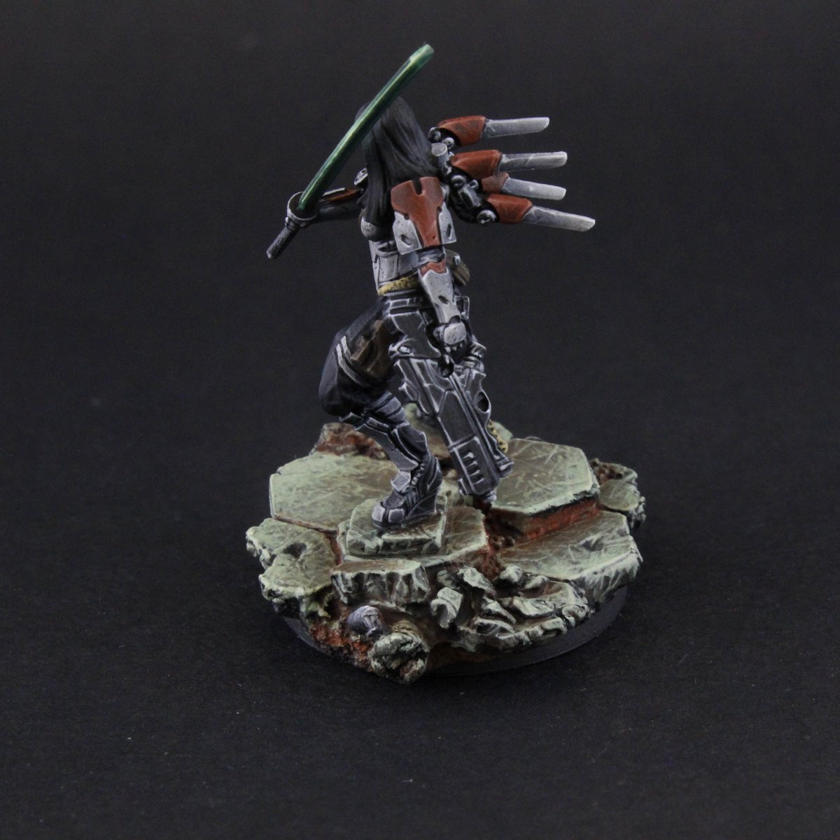 Keisotsu Kaizoku Yuriko Oda <a href="/InfinityTheGame/">Infinity universe</a> #warmongers #wargaming #miniature #games #painting #miniatureart #strategy #tabletop #gaming #Defiance #playpainted #infinitythegame #miniaturemonday #photooftheday #CorvusBelli #nofilter #JSA #COOLVUSBELLI #miniaturebot #wepaintminis