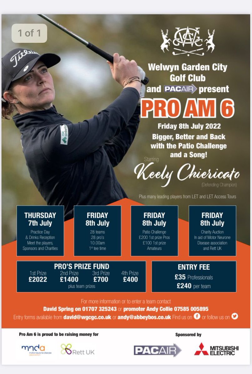 Don’t forget to sign up for @PAC_AIR ProAm!!