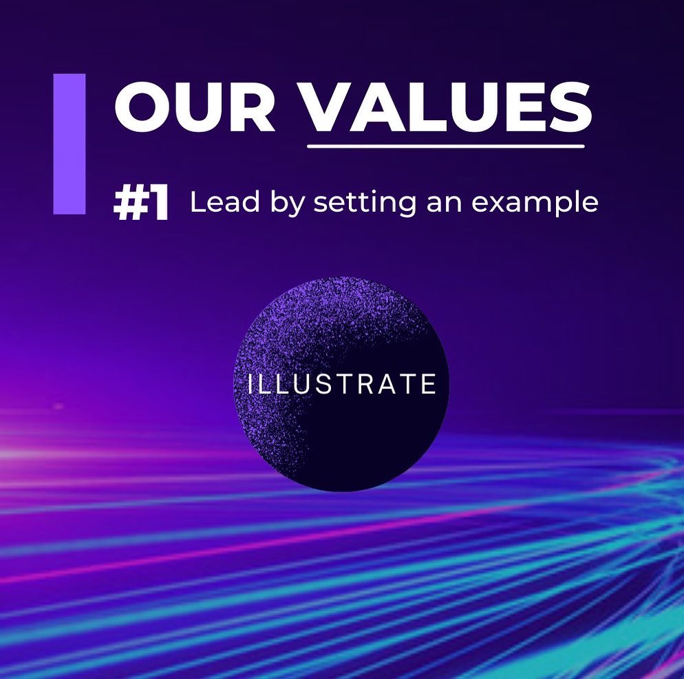 tn_dimension's tweet photo. The Next Dimension is driven by three core values: Illustrate, Illuminate and Inspire. These values lead how we show up for each other, our partners and our customers every day also they guide us in everything we do, from creating new ideas to releasing them into the world. https://t.co/R8Z6jWpyHC
