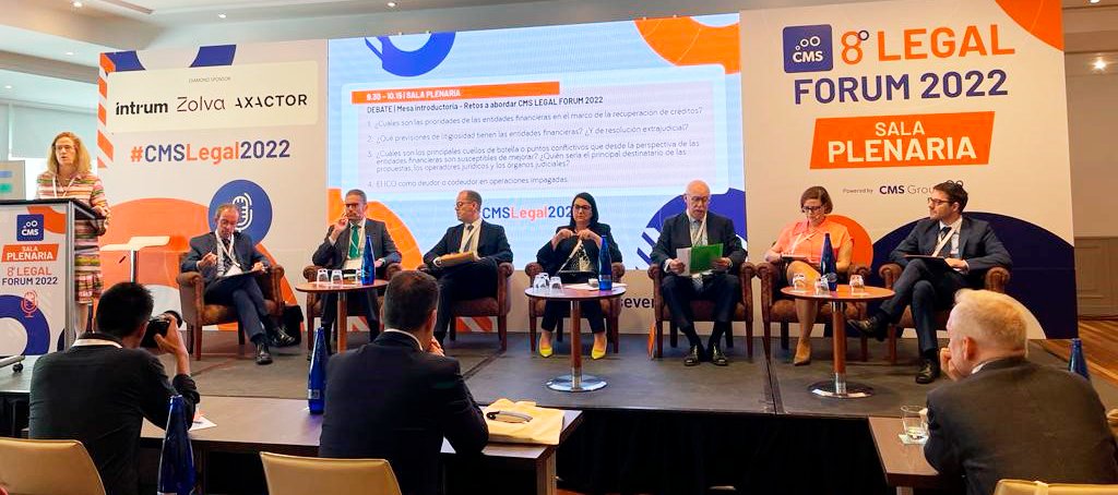🔴Esta mañana hemos participado en la mesa de debate de la sala plenaria del 8º CMS Legal Forum sobre las consecuencias del Proyecto de Ley de Eficiencia Procesal. Gracias @CMSPeople por contar con EOS Spain un año más. #CMSLegal2022 #ChangingFinancesForTheBetter