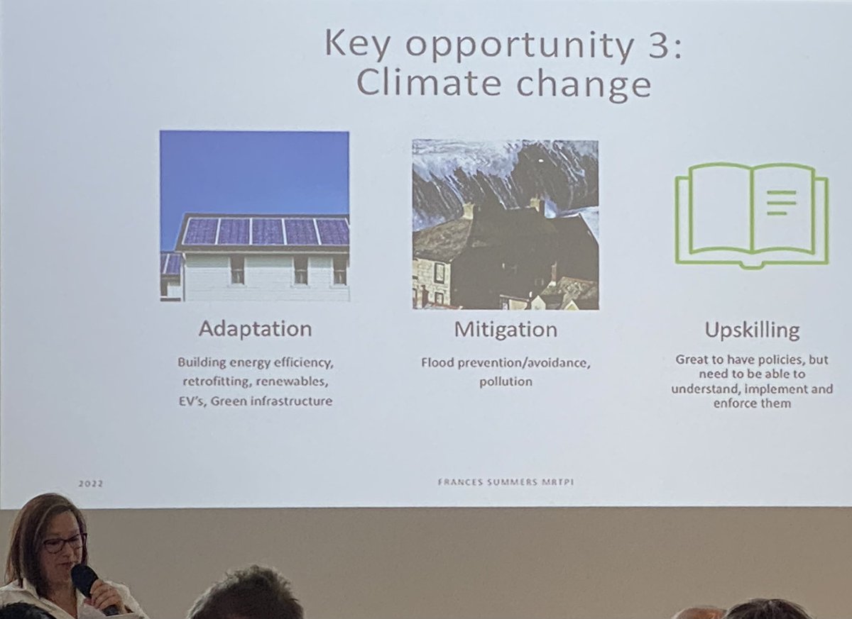 poolereads's tweet photo. The importance of adaption, mitigation and upskilling for the #ClimateCrisis #ceswhousingsummit https://t.co/dLS7u3Qcpm