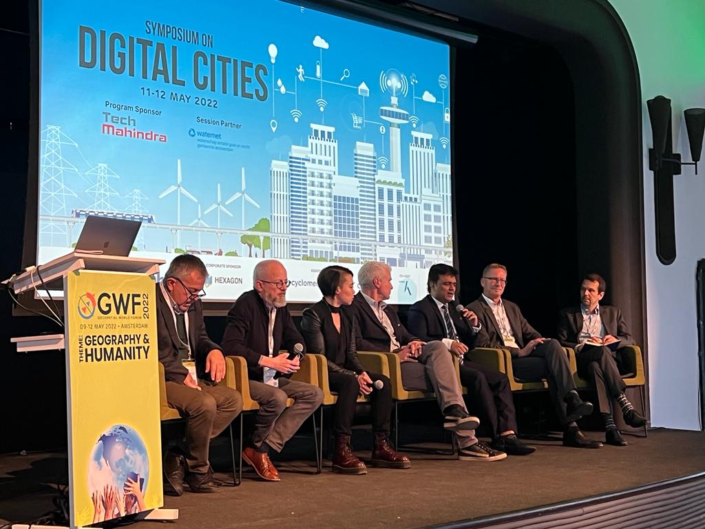 tech_mahindra's tweet photo. Saurabh Rai, Global Head Analytics & Strategy Intelligence, @Tech_Mahindra BPS, was the keynote speaker during the #GeospatialWorldForum (GWF) 2022 in Amsterdam on May 11, 2022.
Here's a sneak peek of the event!
More: https://t.co/bDcipkKo0E
#GWF2022 #NxtNow https://t.co/VCmihJvWhI