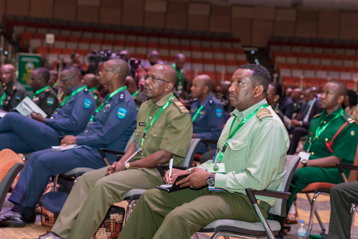 Happening Now: Minister of Defence, Maj Gen Albert Murasira has opened the ninth National Security Symposium #NSS2022 hosted by #RDF Command and Staff College in collaboration with the University of Rwanda <a href="/IntareArena/">Intare Conference Arena</a>.