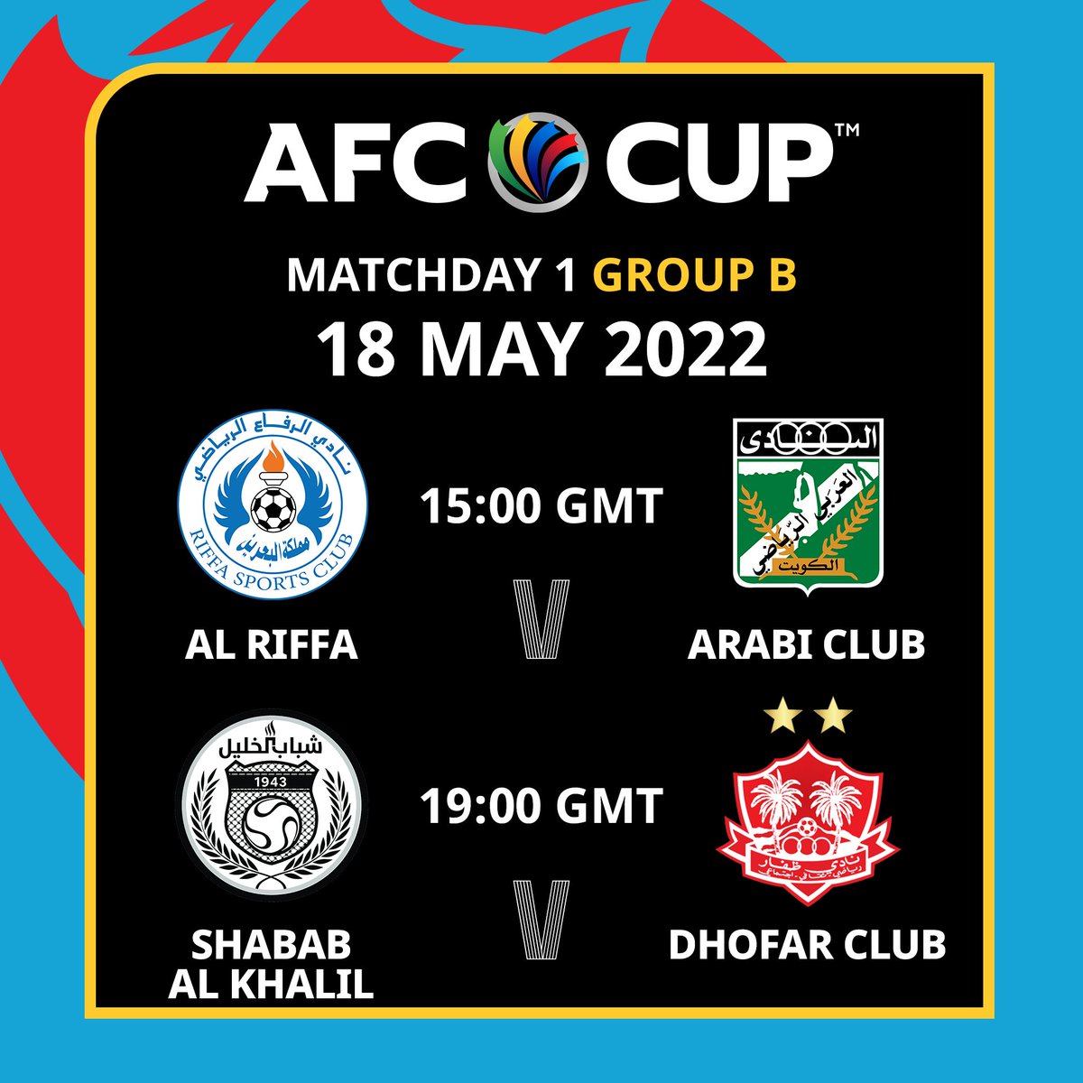 TheAFCGL's tweet photo. #AFCCup2022 kicks off tonight 🔥 

Watch the live here: https://t.co/mVGQKfrjqq https://t.co/ogB8Wtk3lP