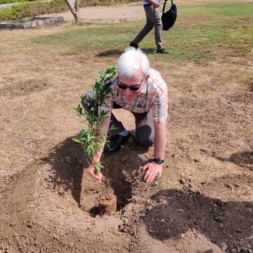 sintex_yarns's tweet photo. Reap what you shall sow. At #Sintexyarns we believe it for the greater good.
Bringing to everyone's delight. A miniscule glimpse of our #planation at our lunsapur plant.
Growing veggies through #organicfarming which becomes our sweetest food dishes to relish upon. https://t.co/APYJkXSPb2