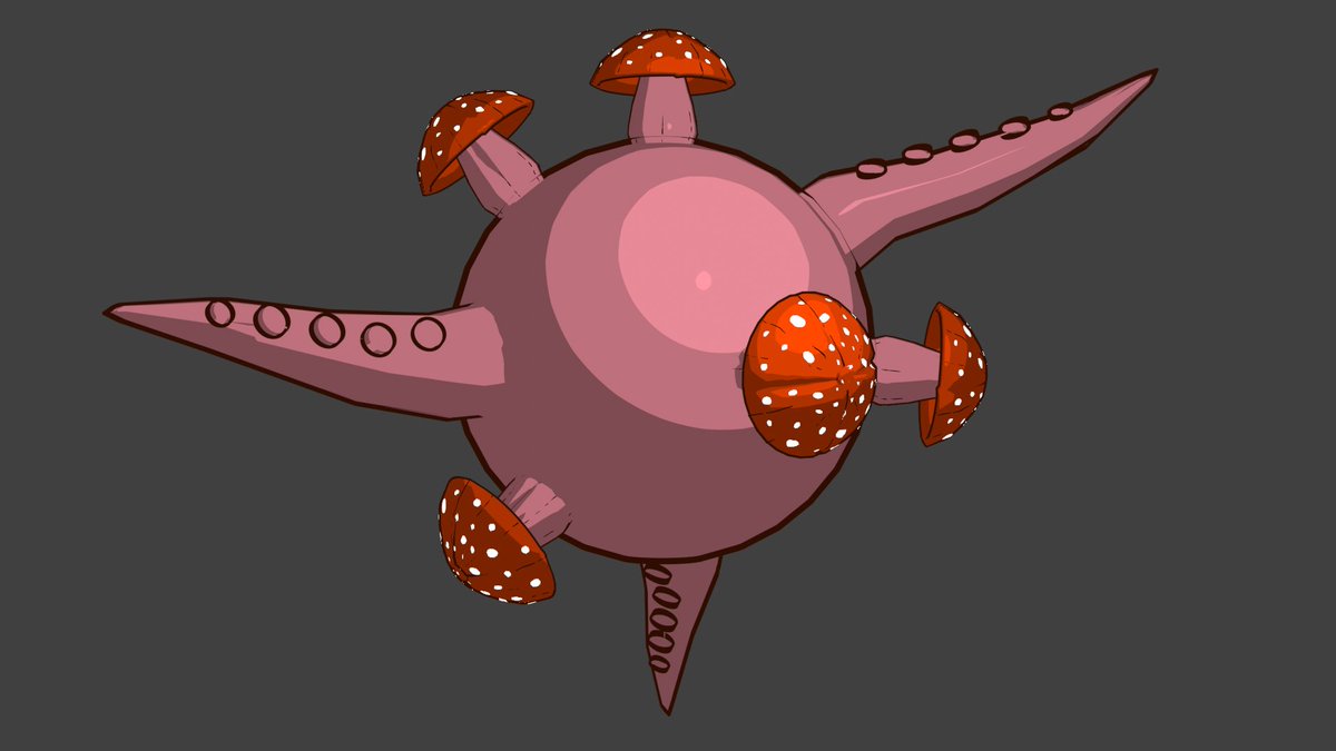RealKabba's tweet photo. Now with tentacles #Blender3d https://t.co/GBV9aOg9ti