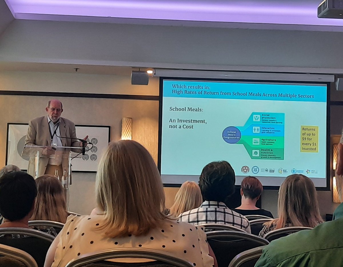 Fascinating presentation @AssistConf "school meals: an investment not a cost" #nutrition